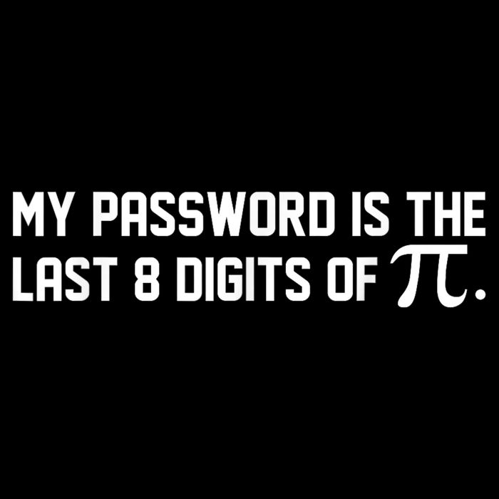 My Password Is The Last 8 Digits Of Pi Pi Day Math Wool Snapback Cap