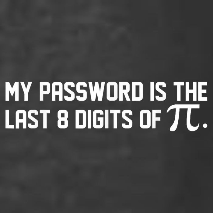 My Password Is The Last 8 Digits Of Pi Pi Day Math Ladies Essential Flowy Tank