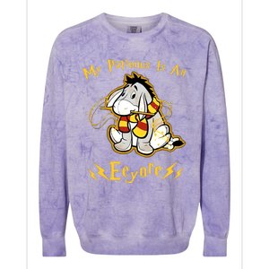 My Patronus Is An Eeyore Animals Yellow Cute Dog Colorblast Crewneck Sweatshirt