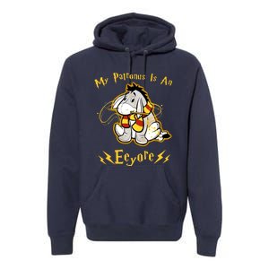 My Patronus Is An Eeyore Animals Yellow Cute Dog Premium Hoodie