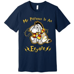 My Patronus Is An Eeyore Animals Yellow Cute Dog Premium T-Shirt