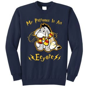 My Patronus Is An Eeyore Animals Yellow Cute Dog Tall Sweatshirt