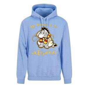 My Patronus Is An Eeyore Animals Yellow Cute Dog Unisex Surf Hoodie