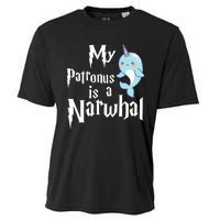 My Patronus Is A Narwhal Wo Narwhal Lovers Girl Gift Cooling Performance Crew T-Shirt