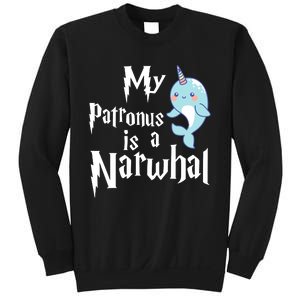 My Patronus Is A Narwhal Wo Narwhal Lovers Girl Gift Sweatshirt