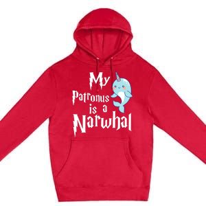 My Patronus Is A Narwhal Wo Narwhal Lovers Girl Gift Premium Pullover Hoodie