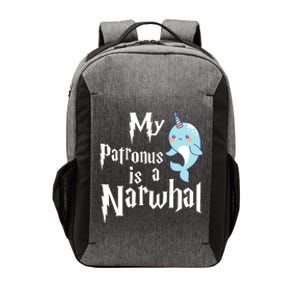 My Patronus Is A Narwhal Wo Narwhal Lovers Girl Gift Vector Backpack