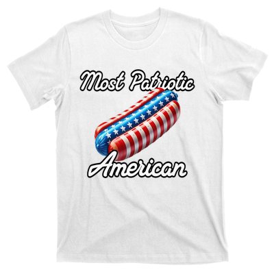 Most Patriotic In America Celebrating July 4th T-Shirt