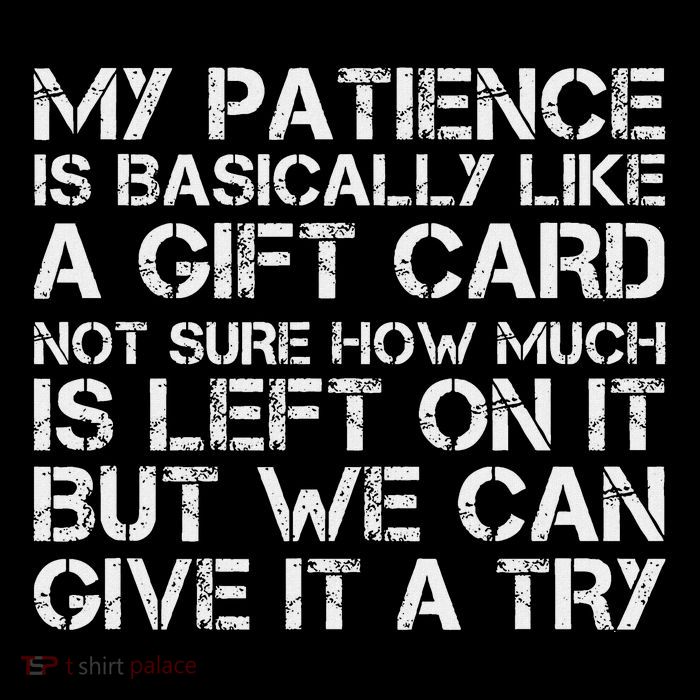 My Patience Is Basically Like A Gift Card Not Sure High Crown Mesh Back Trucker Hat
