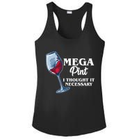 Mega Pint I Thought It Necessary Ladies PosiCharge Competitor Racerback Tank