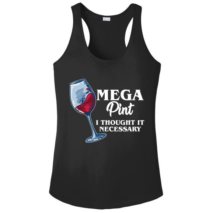 Mega Pint I Thought It Necessary Ladies PosiCharge Competitor Racerback Tank