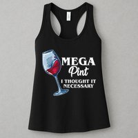 Mega Pint I Thought It Necessary Womens Tank Top