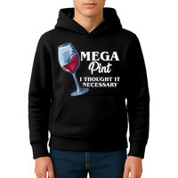 Mega Pint I Thought It Necessary Kids Hoodie