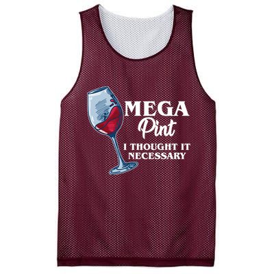 Mega Pint I Thought It Necessary Mesh Reversible Basketball Jersey Tank