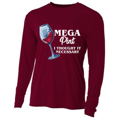 Mega Pint I Thought It Necessary Cooling Performance Long Sleeve Crew