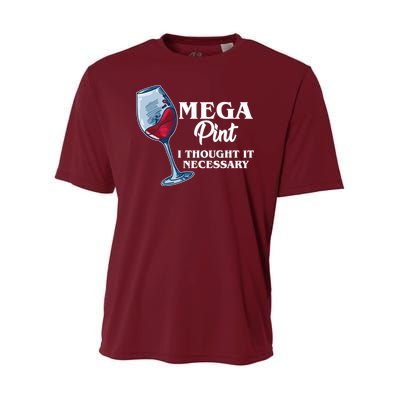 Mega Pint I Thought It Necessary Youth Performance Sprint T-Shirt