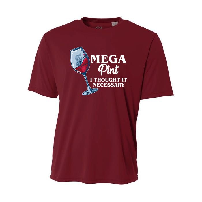 Mega Pint I Thought It Necessary Youth Performance Sprint T-Shirt