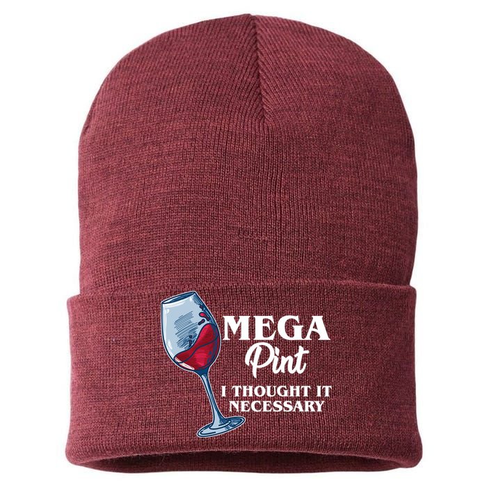 Mega Pint I Thought It Necessary Sustainable Knit Beanie