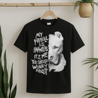 My Pitbull Is Harmless Quote Dog Items Owner T-Shirt