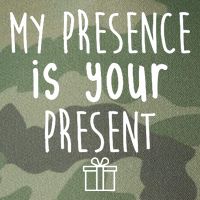 My Presence Is Your Present Funny Gift Legacy Tie Dye Trucker Hat