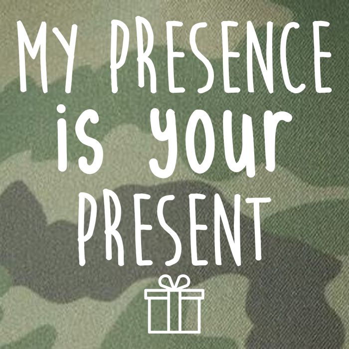 My Presence Is Your Present Funny Gift Legacy Tie Dye Trucker Hat