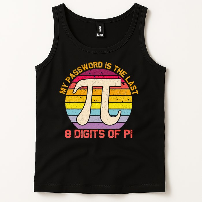 My Password is Last 8 Digits of Pi Day Tank Top