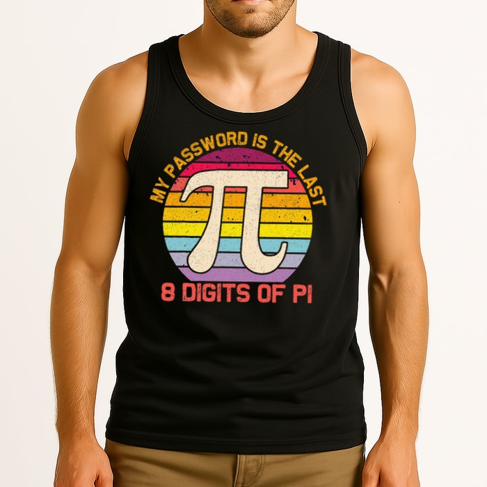 My Password is Last 8 Digits of Pi Day Tank Top