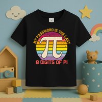My Password is Last 8 Digits of Pi Day Toddler T-Shirt