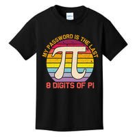 My Password is Last 8 Digits of Pi Day Kids T-Shirt