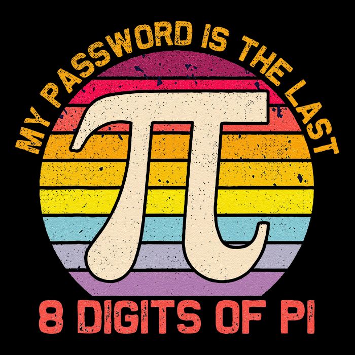 My Password is Last 8 Digits of Pi Day Kids T-Shirt