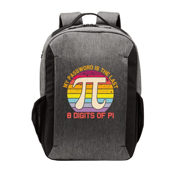 My Password is Last 8 Digits of Pi Day Vector Backpack