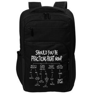 Music Practice Instrument Algorithm Funny Christmas Gift Impact Tech Backpack