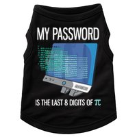 My Password Is The Last 8 Digits Of Pi Funny Programmer Doggie Tank