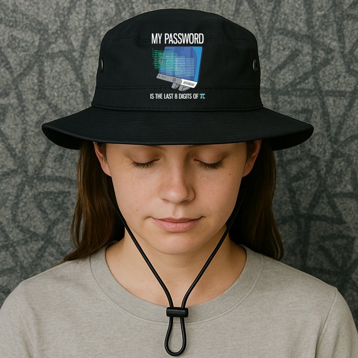 My Password Is The Last 8 Digits Of Pi Funny Programmer Legacy Cool Fit Booney Bucket Hat