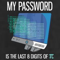 My Password Is The Last 8 Digits Of Pi Funny Programmer Knit Cap Winter Beanie