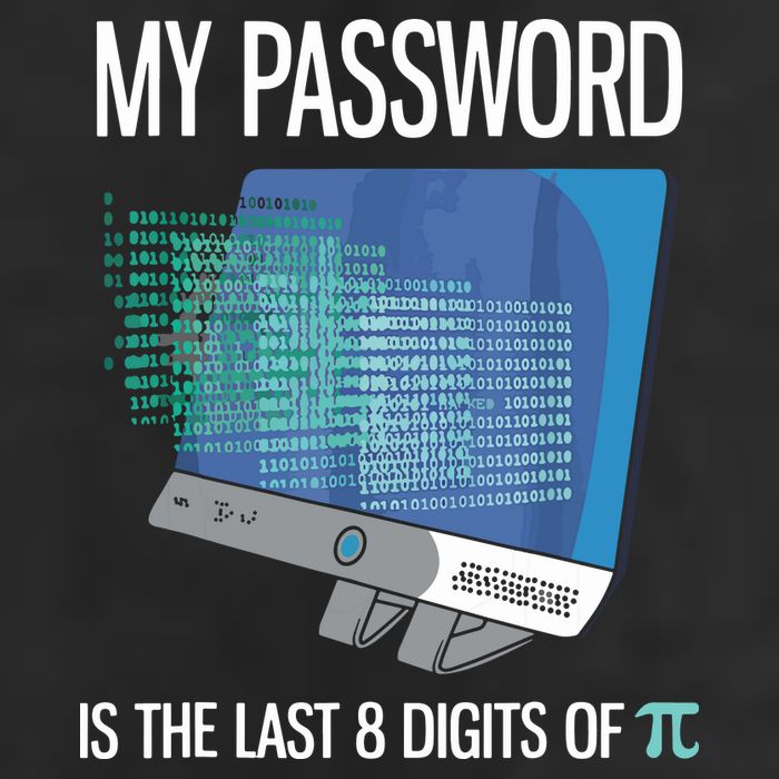 My Password Is The Last 8 Digits Of Pi Funny Programmer Knit Cap Winter Beanie