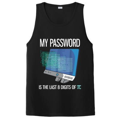 My Password Is The Last 8 Digits Of Pi Funny Programmer PosiCharge Competitor Tank
