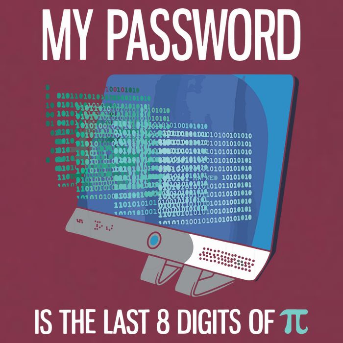 My Password Is The Last 8 Digits Of Pi Funny Programmer 16oz Travel Tumbler