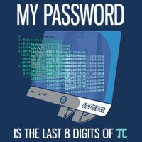 My Password Is The Last 8 Digits Of Pi Funny Programmer Infant Baby Jersey Bodysuit