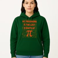 My Password Is The Last 8 Digits Of Pi Math Geek Nerd Pi Day Hoodie