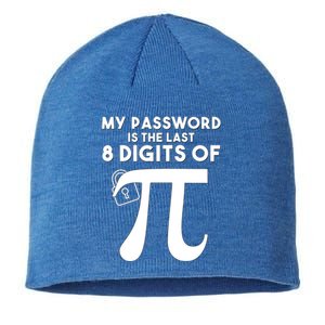 My Password Is The Last 8 Digits Of Pi Gift For Lovers Sustainable Beanie