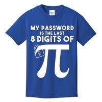 My Password Is The Last 8 Digits Of Pi Gift For Lovers Kids T-Shirt