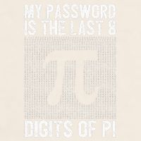 My Password Is The Last 8 Digits Of Pi Day Art Symbol Lover Garment-Dyed Women's Muscle Tee