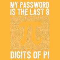 My Password Is The Last 8 Digits Of Pi Day Art Symbol Lover Sustainable Knit Beanie