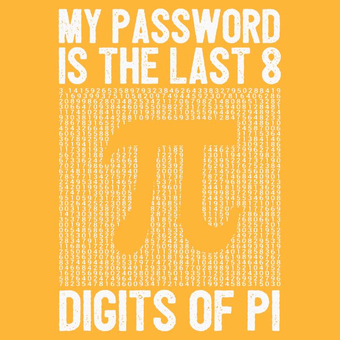 My Password Is The Last 8 Digits Of Pi Day Art Symbol Lover Sustainable Knit Beanie