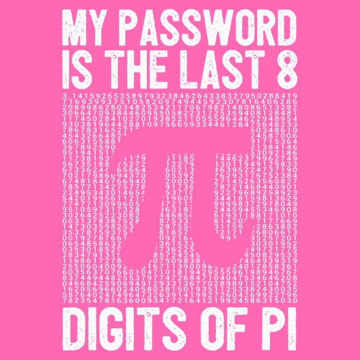 My Password Is The Last 8 Digits Of Pi Day Art Symbol Lover Stripe Pom Pom Beanie