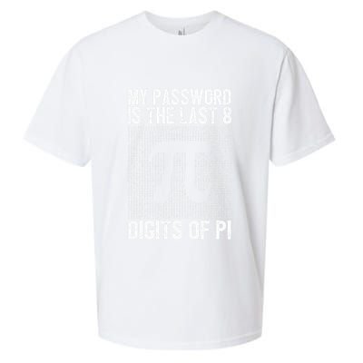 My Password Is The Last 8 Digits Of Pi Day Art Symbol Lover Sueded Cloud Jersey T-Shirt