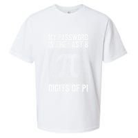 My Password Is The Last 8 Digits Of Pi Day Art Symbol Lover Sueded Cloud Jersey T-Shirt
