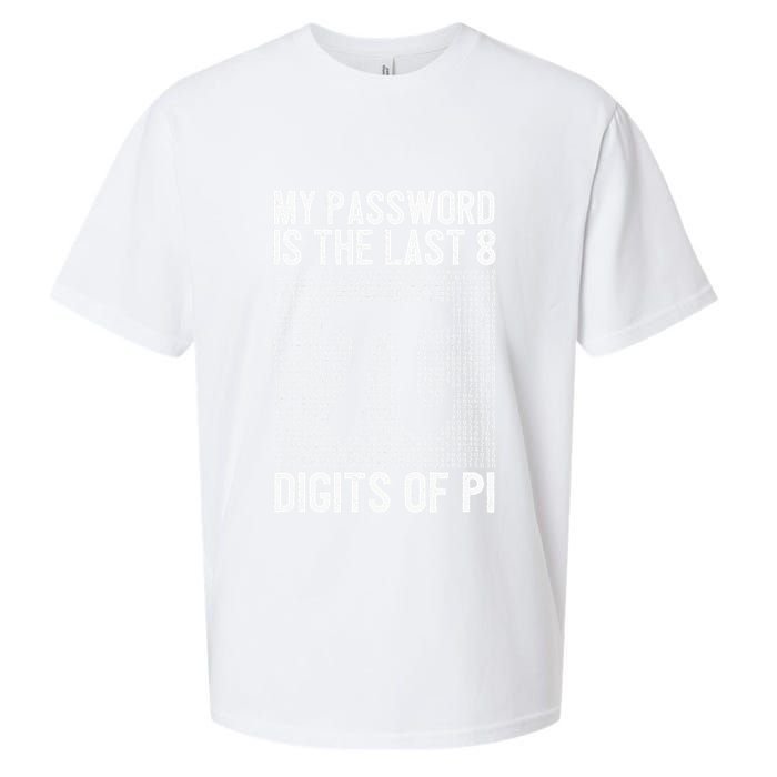 My Password Is The Last 8 Digits Of Pi Day Art Symbol Lover Sueded Cloud Jersey T-Shirt