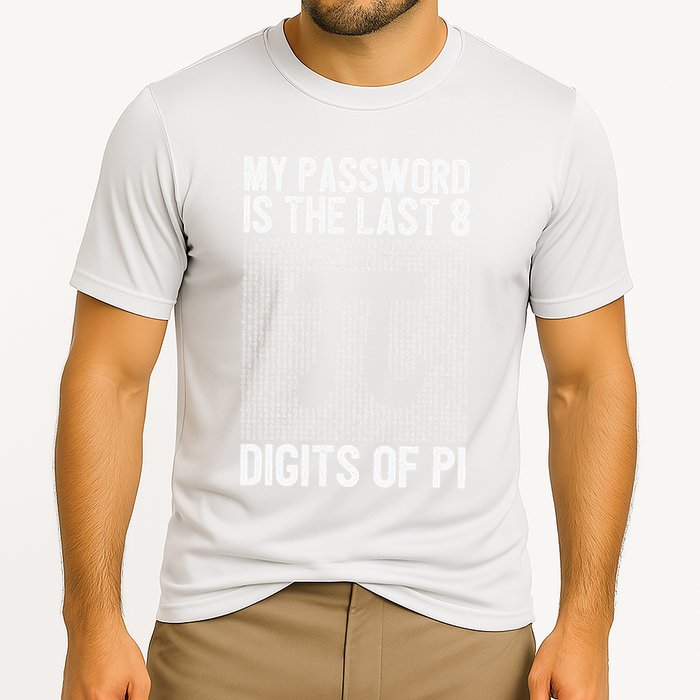 My Password Is The Last 8 Digits Of Pi Day Art Symbol Lover Performance Shirt